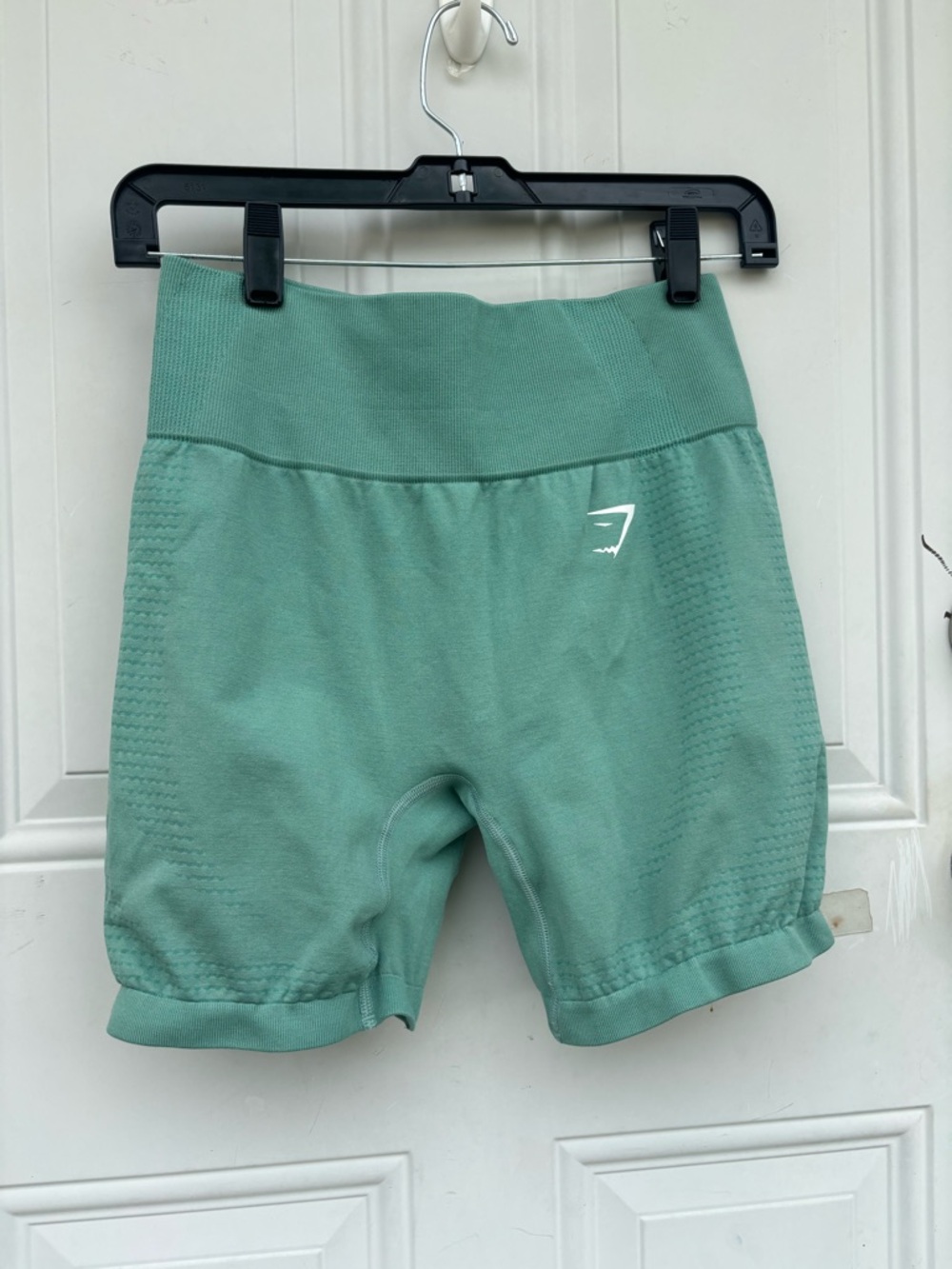 Gymshark Mint Green Seamless High-Waist Bike Shorts